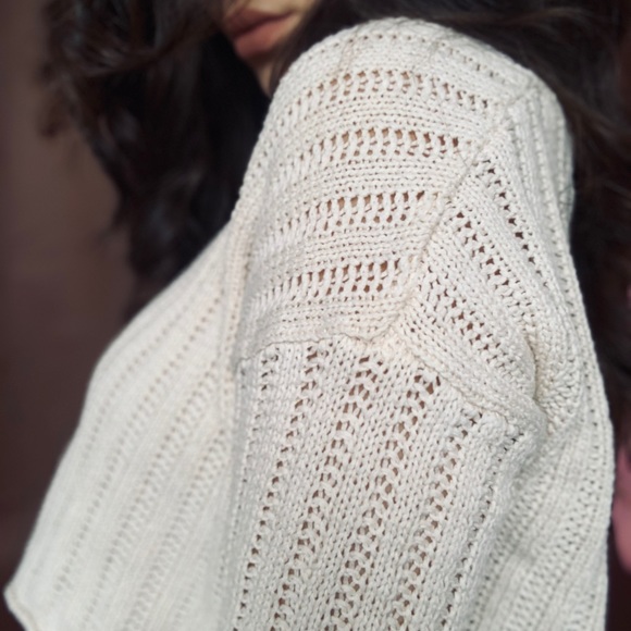 Cropped knit Sweater - Picture 8 of 10